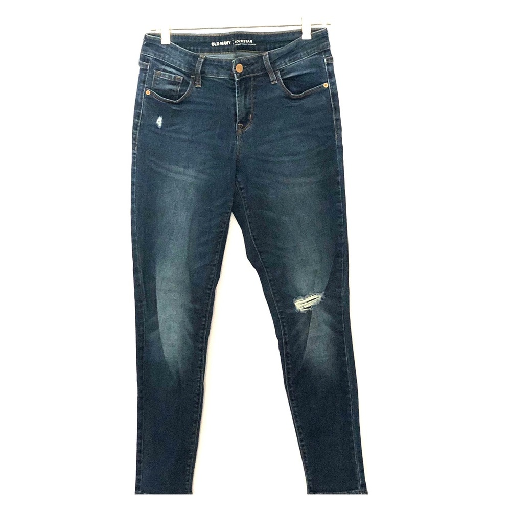 Old Navy-Distressed Denim Light Wash